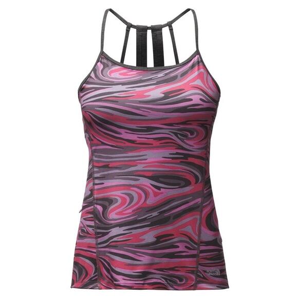 The North Face Tops - TNF The North Face Women’s Exposure Honeysuckle Pink Swirl Tank Top Size Small